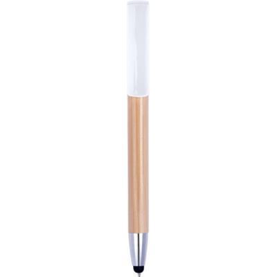 Stylo bille en bambou et plastique Fakre