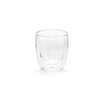 Mug 75ml en verre borosilicate transparent Mevie