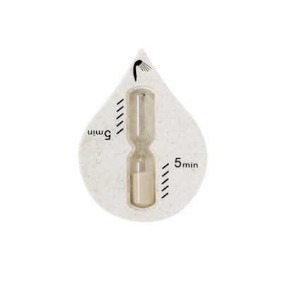 Sablier de 5 minute forme goutte en paille Doulces