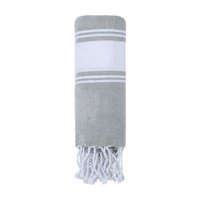 Drap de bain bicolore en coton recyclé Guchie