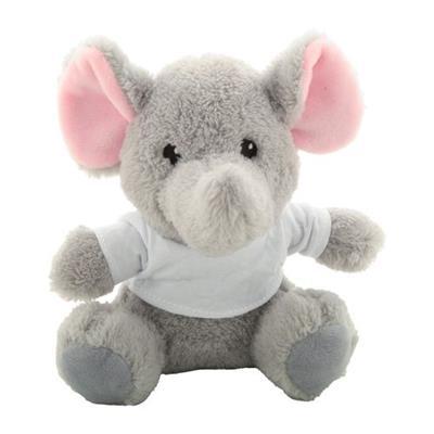 Peluche éléphant avec T-shirt imprimable Dumboo