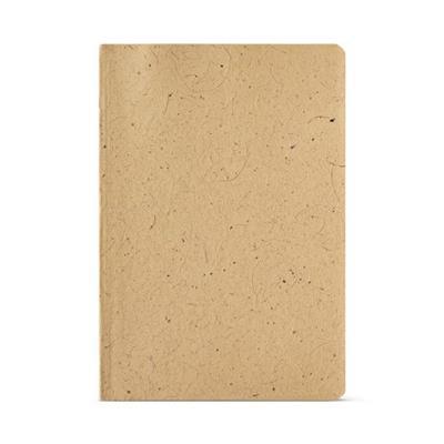 Carnet A5 avec couverture en papier recyclé Dibone