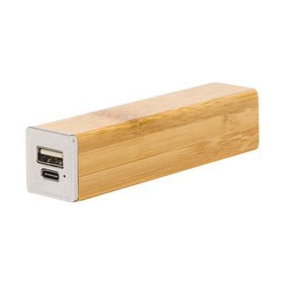 Power bank 2200 mAh en bambou Droopy