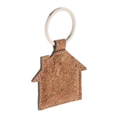 Porte-clés en forme de maison en liège Padoa