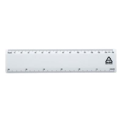 Règle 15 cm en plastique recyclé Raidus
