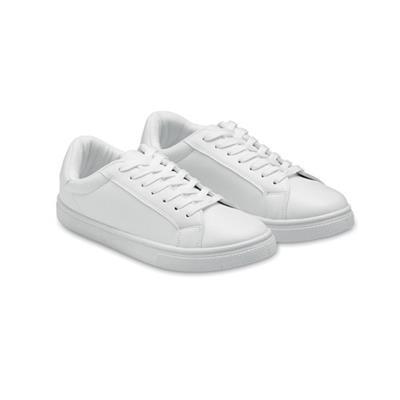 Baskets en plastique PU taille 38 stylé Blacko