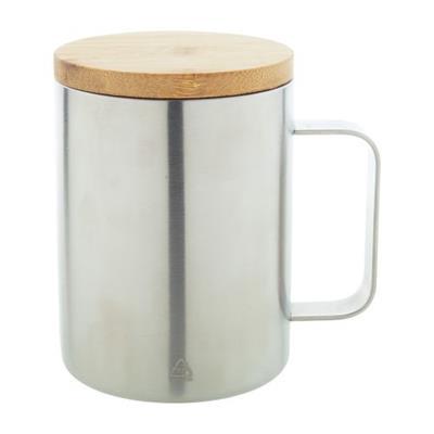Mug 350ml double paroi en acier inoxydable Hipone