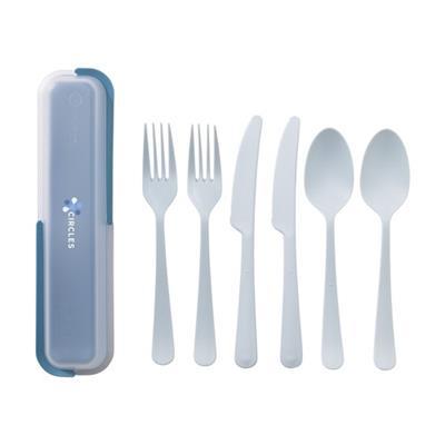 Set de couverts 6 pièces réutilisable Gargeno