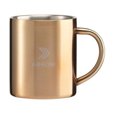 Mug poli à double paroi en acier inox 300 ml Bons