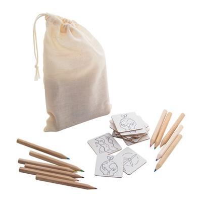 Jeu de coloriage pour environnementale en bois Joc