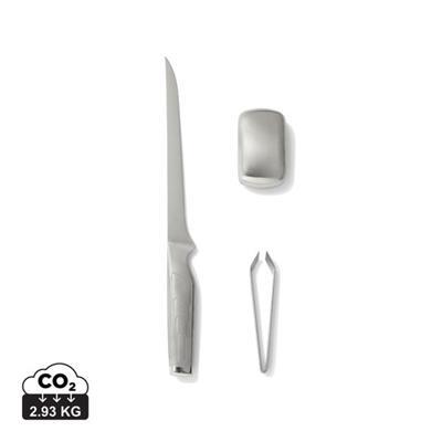 Couteau à filet fabriqué en acier japonais Vega