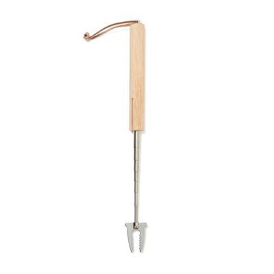 Bâton de barbecue télescopique en bois Perdrix