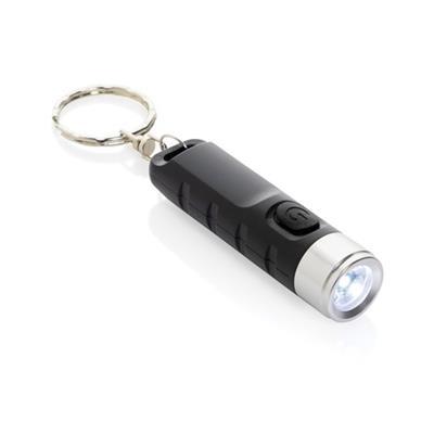 Porte-clés lampe torche rechargeable en ABS Nipok