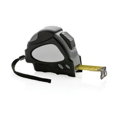 Mètre ruban Auto stop 8M/25mm en plastique Léandro