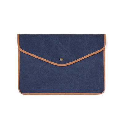 Pochette pour ordinateur en toile recyclée Kardian