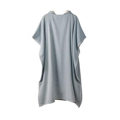 Poncho de plage en coton et en polyester Pokes