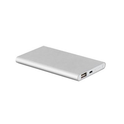 Batterie portable de 4000 mAh en aluminium Carmet