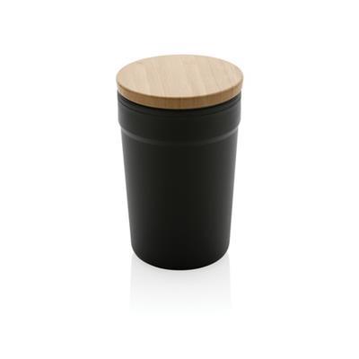Mug 300ml en PP recyclé avec couvercle Guler