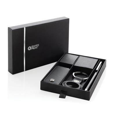 Coffret cadeau avec stylo en aluminium Pearl