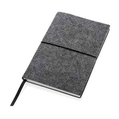 Cahier A5 à couverture souple en feutrine Mokae