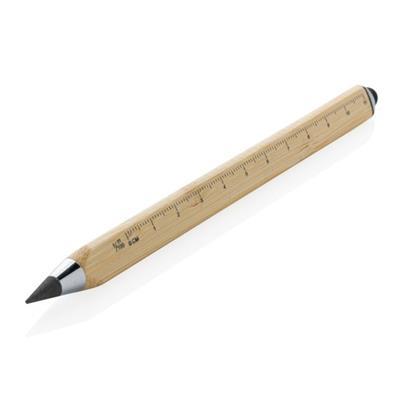Crayon infini et multitâches en bambou Néon
