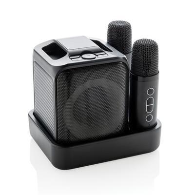 Set karaoké avec double micro en plastique Sonika
