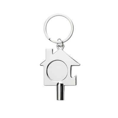 Porte-clés 3 en 1 en alliage de zinc recyclé Housa