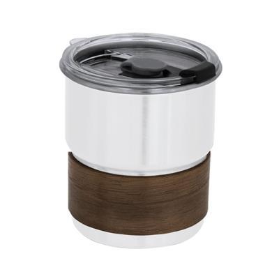 Verre 250ml en acier inox et bois sophistiqué Josh