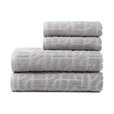 Ensemble de 4 serviettes en coton biologique Hecto