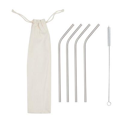 Set de paille avec brosse de nettoyage Michigan