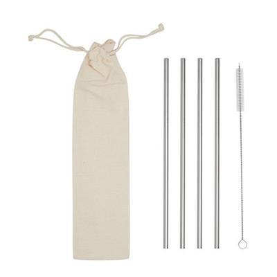 Paille en acier avec brosse de nettoyage Arrow