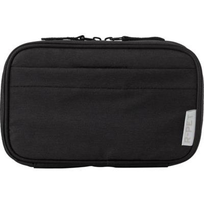 Pochette de voyage zippée en RPET 600D Calisto