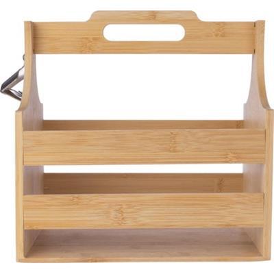 Porte-bouteille en bambou avec décapsuleur Flicks