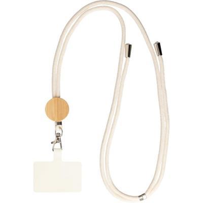 Porte-téléphone lanyard avec mousqueton Luccie