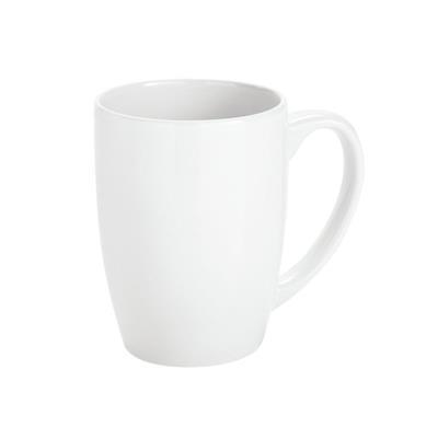 Mug blanc en porcelaine 350 ml Mitchi