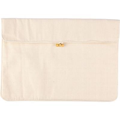 Pochette ordinateur portable 15’ en coton Novitski