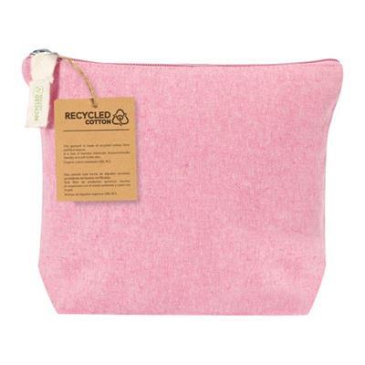 Trousse à maquillage en coton recyclé Rufines