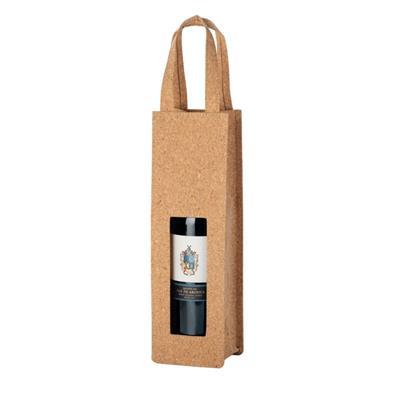 Sac pour 1 bouteille de vin en liège naturel Bobar