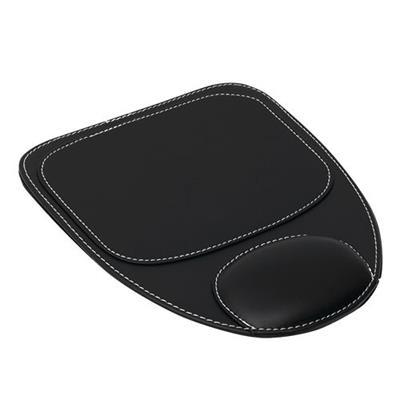 Tapis de souris ergonomique en similicuir Graondio