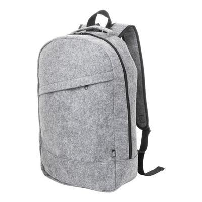 Sac à dos en feutrine avec compartiment zippé Flet