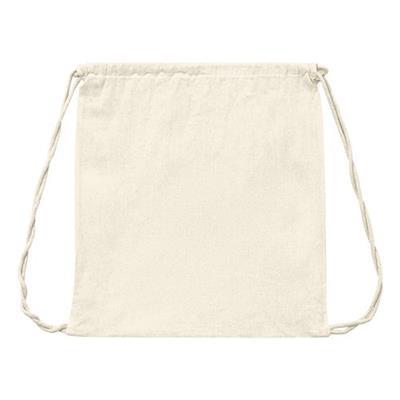 Sac à dos avec cordons de serrage en coton Ralay