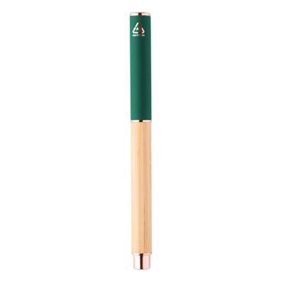 Stylo roller en bambou et en aluminium recyclé Jok