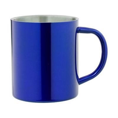 Mug 300ml double parois en acier inoxydable Olima