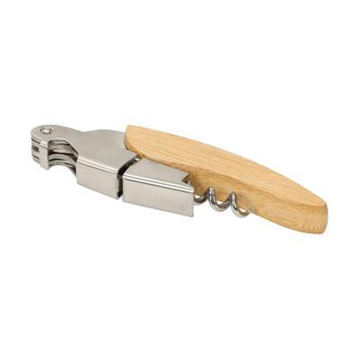 Couteau de sommelier en bambou et acier Sommenier