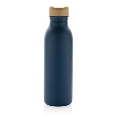 Bouteille 600ml en acier couvercle bambou Citona