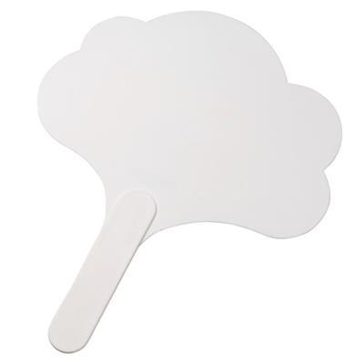 Éventail en forme de nuage en plastique Cumulus