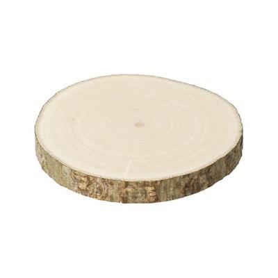 Aimant rond en forme de bois de noisetier Chêne