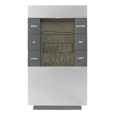 Station météo avec fonction alarme et date Méteor