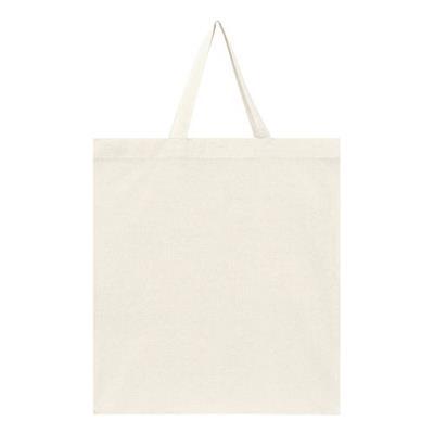 Sac en coton beige à anses courtes léger Tacco