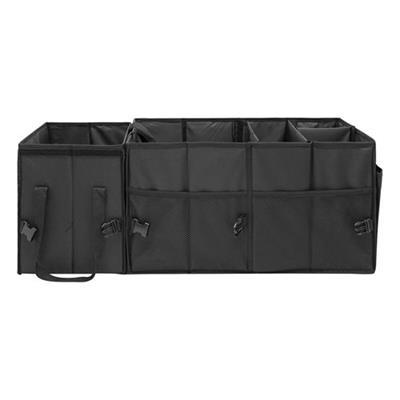 Sac coffre voiture noir pliable en RPET Astride